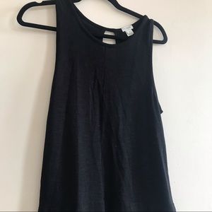 JCrew Black blouse tank top